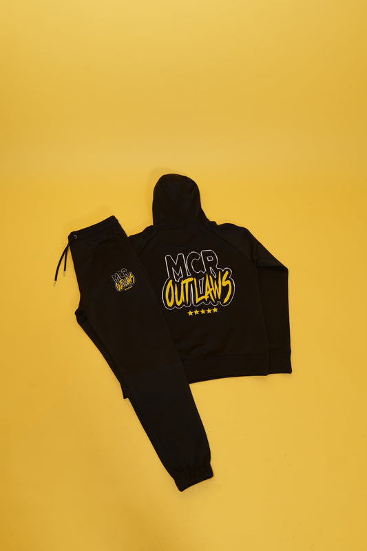 MCR Outlaws Classic Black Tracksuit